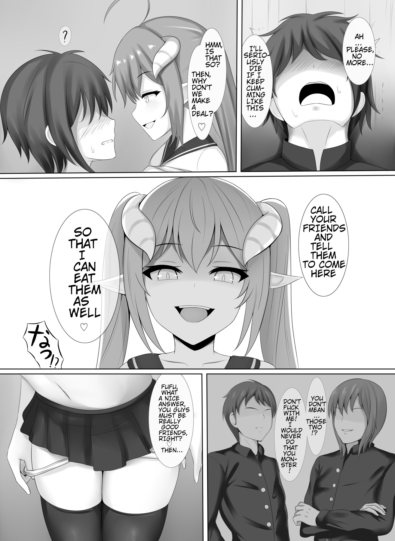 Hentai Manga Comic-Even If She's a Succubus I'll Never Lose To That Girl!-Read-15